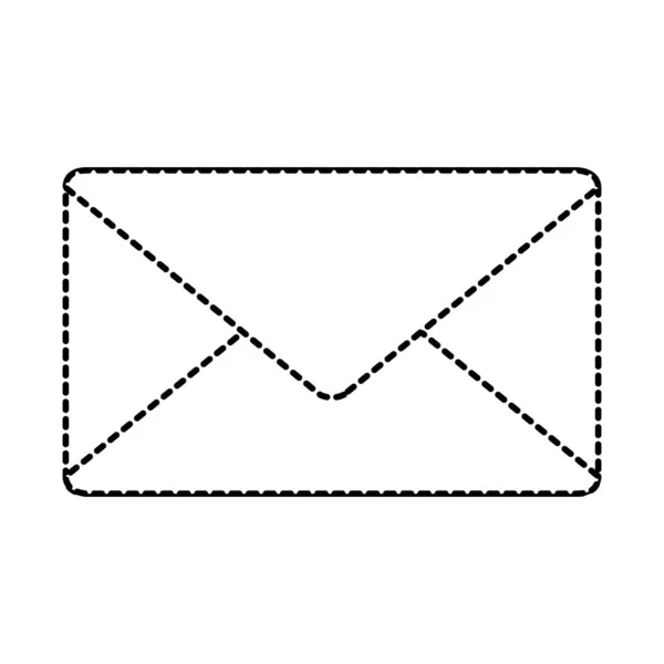 Design de envelope isolado —  Vetores de Stock