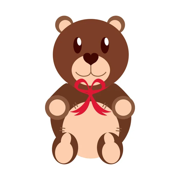 Diseño de oso de peluche — Archivo Imágenes Vectoriales