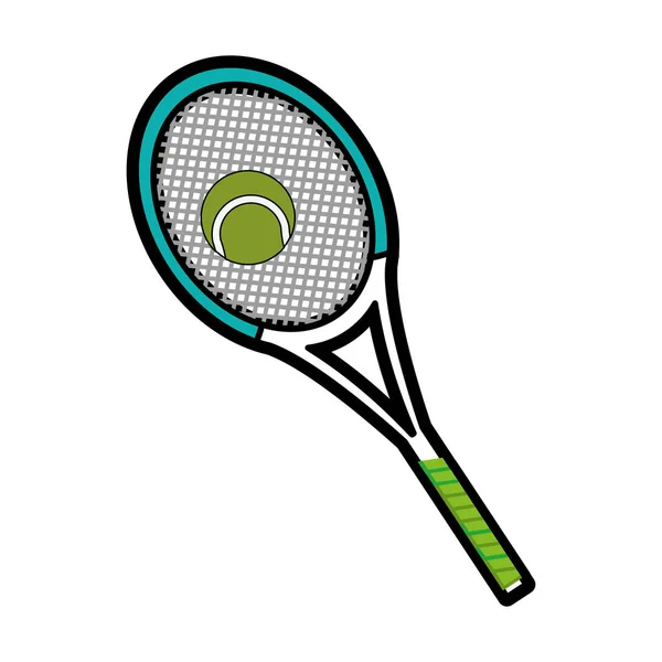 Tennis racket design — Stock Vector
