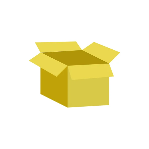 Diseño de caja aislada — Vector de stock