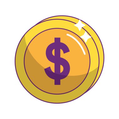 İzole sikke tasarım