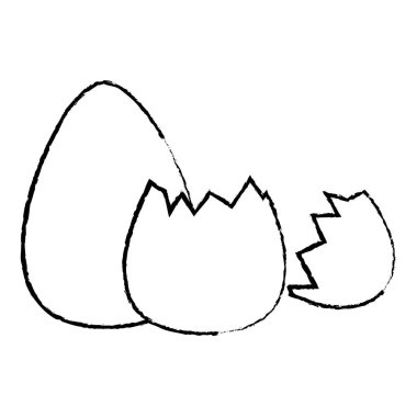 grunge çiftlik doğal yumurta ürün kırık