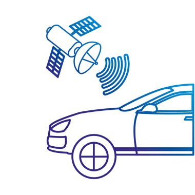 satır otomobil uydu wifi bağlantı teknolojisi ile bozulmuş