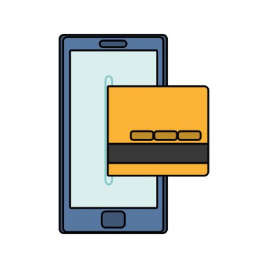 İzole smartphone tasarım