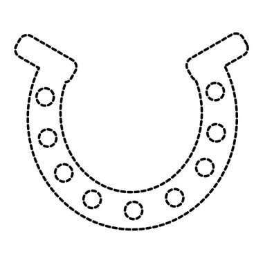 noktalı şekil metal at nalı öğe Aksesuar tasarım