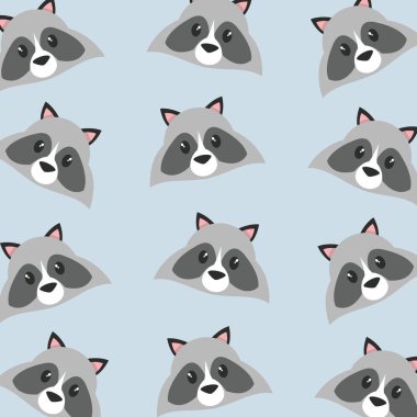 Rakun tasarım karikatür