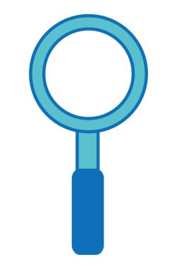 İzole lupe tasarım