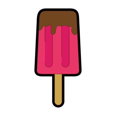 İzole buzlu şeker tasarım