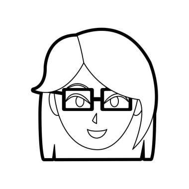 İzole kadın tasarım