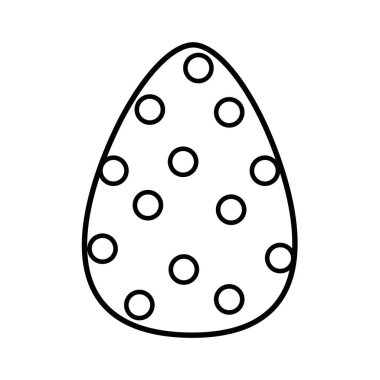 kutlama için puan dekorasyonu ile hattı Paskalya yumurta