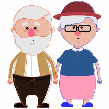 Dedesi tasarım karikatür