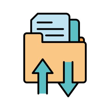 çizgi rengi dosya klasör belgeler bilgileri yükleniyor ile