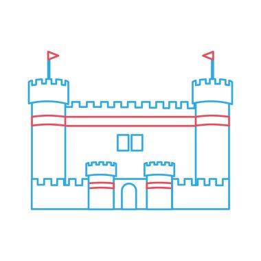 İzole kale tasarım