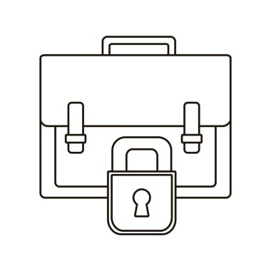 İzole çanta tasarım