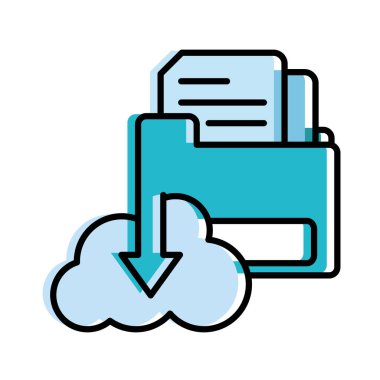 renkli belgeleri dosya klasörü ve indirme bulut içine taşındı