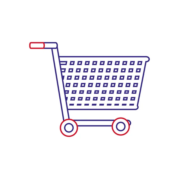 Isolated cart design — Stock Vector