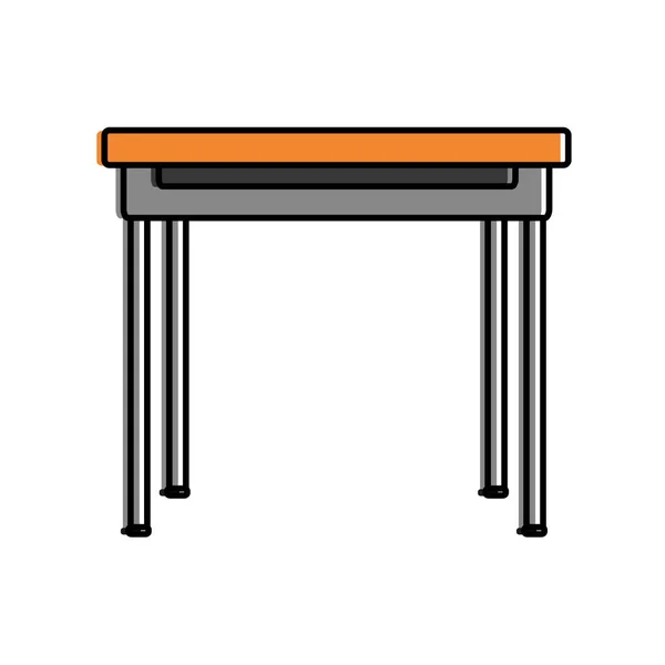 学校餐桌设计 — 图库矢量图片