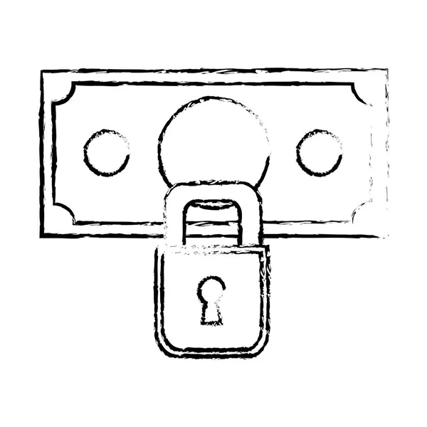 Disegno di legge isolato — Vettoriale Stock