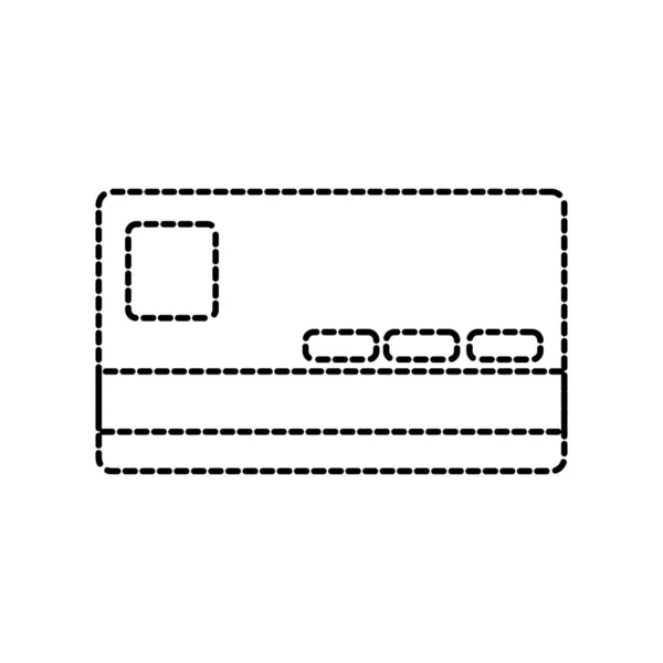 Izolované kreditní karty návrh — Stockový vektor