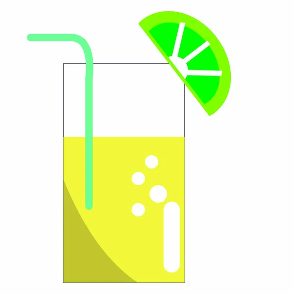 İzole meyve suyu tasarım — Stok Vektör
