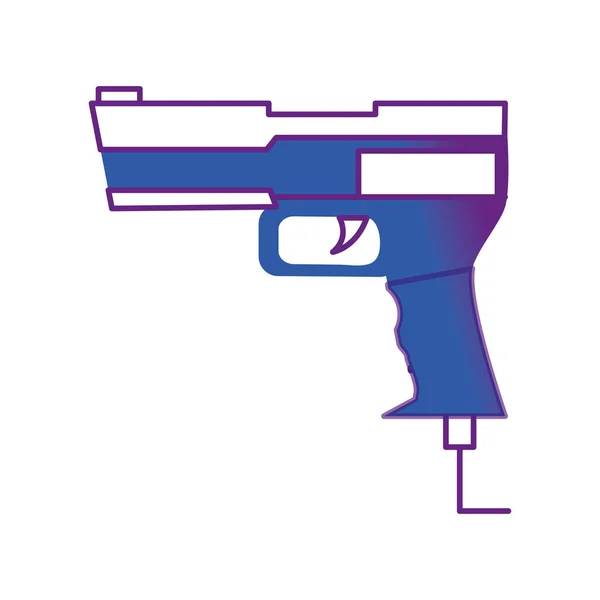 Diseño de pistola de juguete — Vector de stock