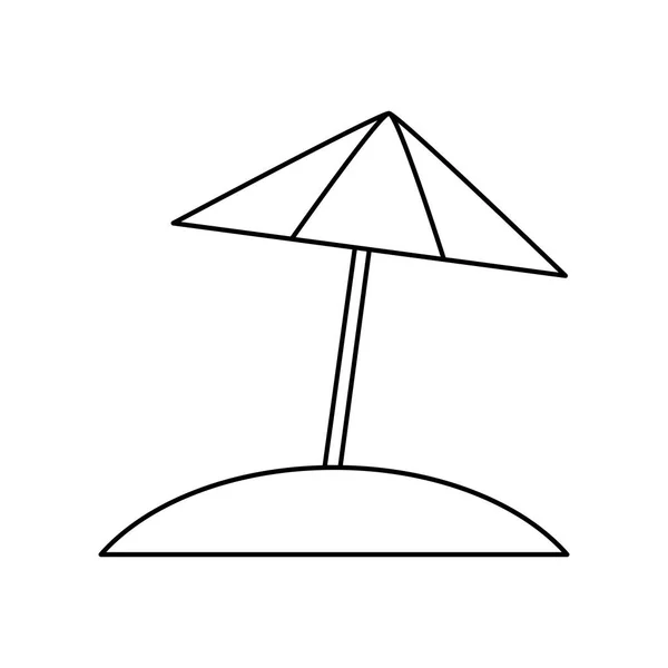 分離の傘のデザイン — ストックベクタ