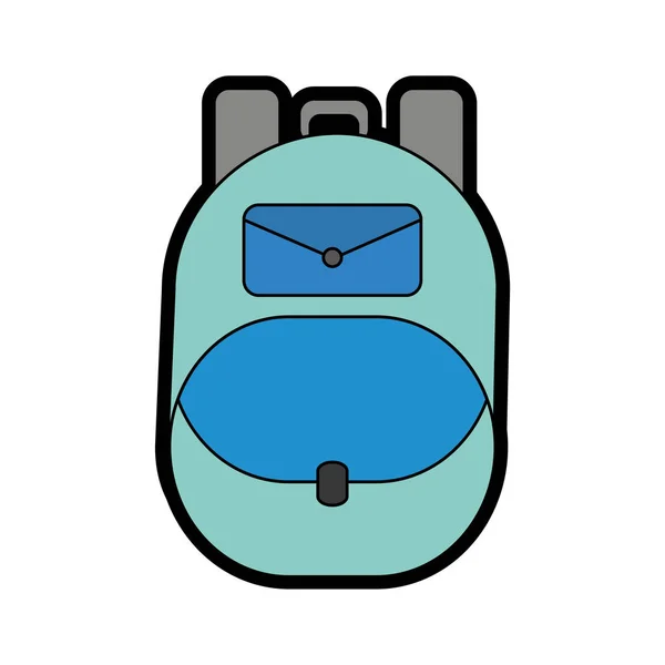 Icono de diseño de bolsa aislado — Vector de stock