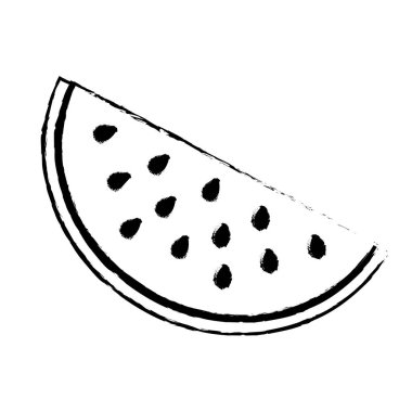 İzole karpuz tasarım