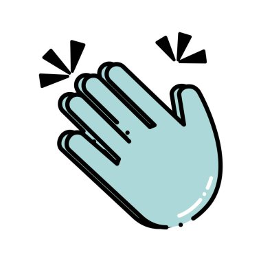 renk emoji el sallayarak jest ifade