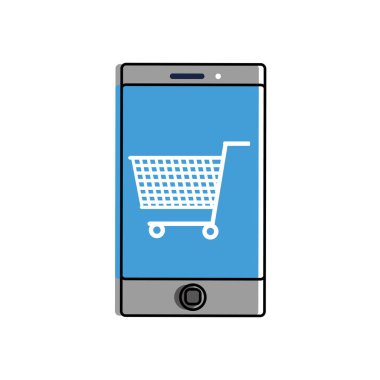 İzole smartphone tasarım