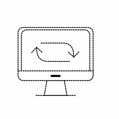İzole bilgisayar tasarım