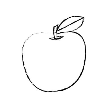 İzole apple tasarım