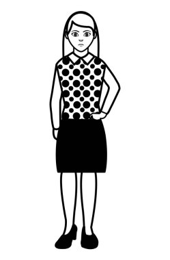 doku kadın elegan bluz ve saç modeli tasarımı ile doldurma