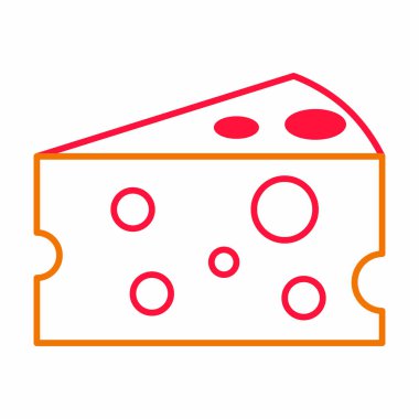 İzole peynir tasarım