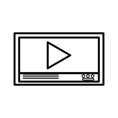 satır web dijital multimedya oynamak video