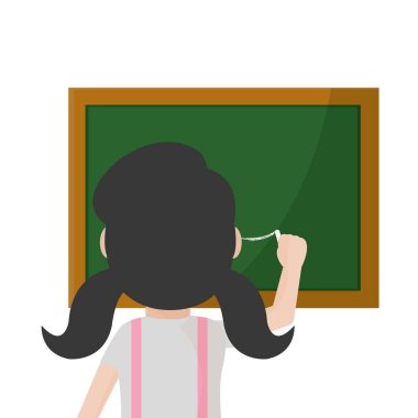 İzole blackboard tasarım