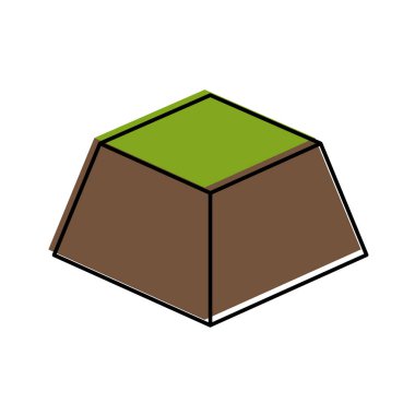 İzometrik parça dünya tasarım