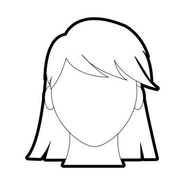 Anahat avatar kadın saç modeli tasarımı ile meçhul