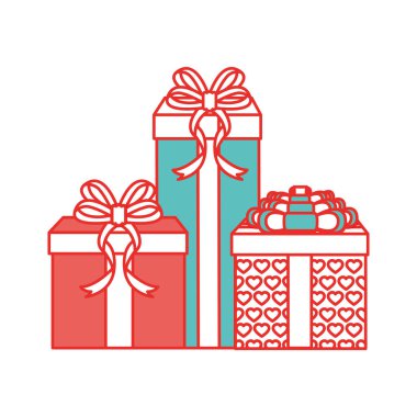 İzole hediyeler tasarım