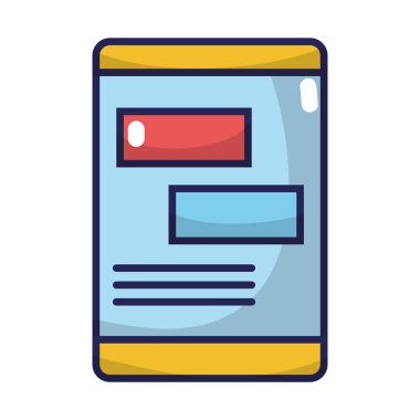 grafik diyagramı bar içinde smartphone teknoloji