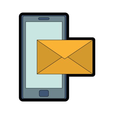 İzole smartphone tasarım