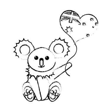 Avustralya koala tasarım