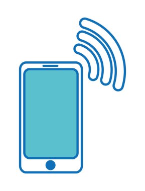 İzole smartphone tasarım