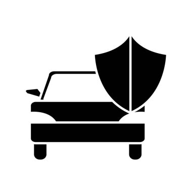 siluet araba taşıma kalkan güvenlik tasarımı ile