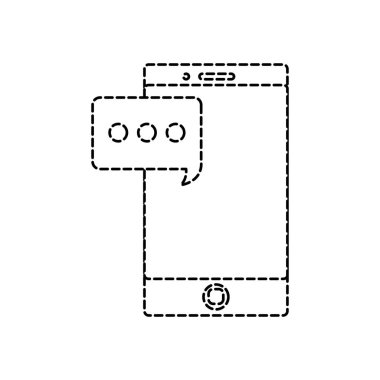 İzole smartphone tasarım
