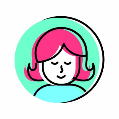 İzole kadın tasarım