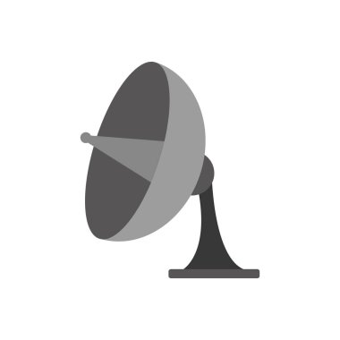 Anten sinyal yayın ve internet Tema izole tasarım vektör çizim