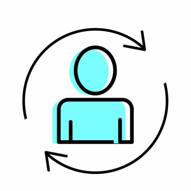 İzole piktogram tasarım