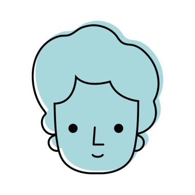 renk sosyal adam kafa hairstyl tasarımı ile