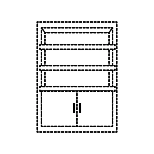 Isolerade möbeldesign — Stock vektor